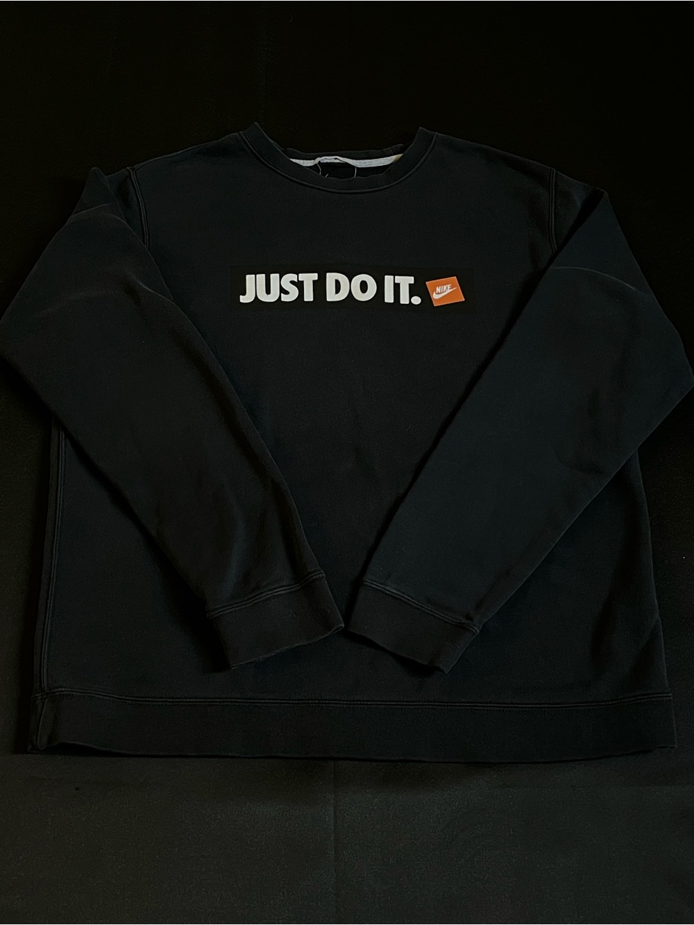 Y2K Nike 208 Just do it Box Logo Sweatshirt